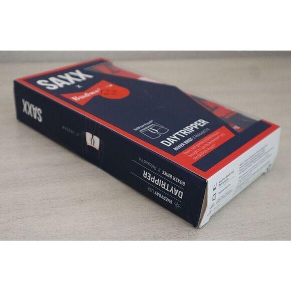 Saxx x Budweiser SXBB11F-RRR Men's Sz M Red Daytripper Relaxed Fit Boxer Briefs - Picture 3 of 6